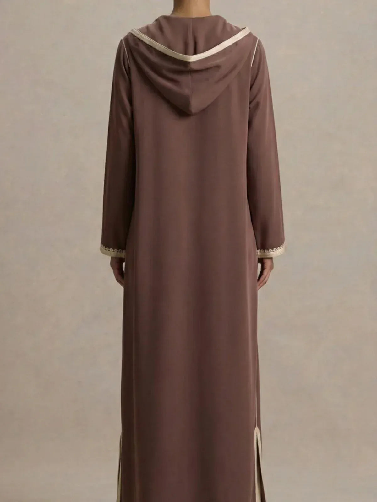 Beige djellaba (2-delig)