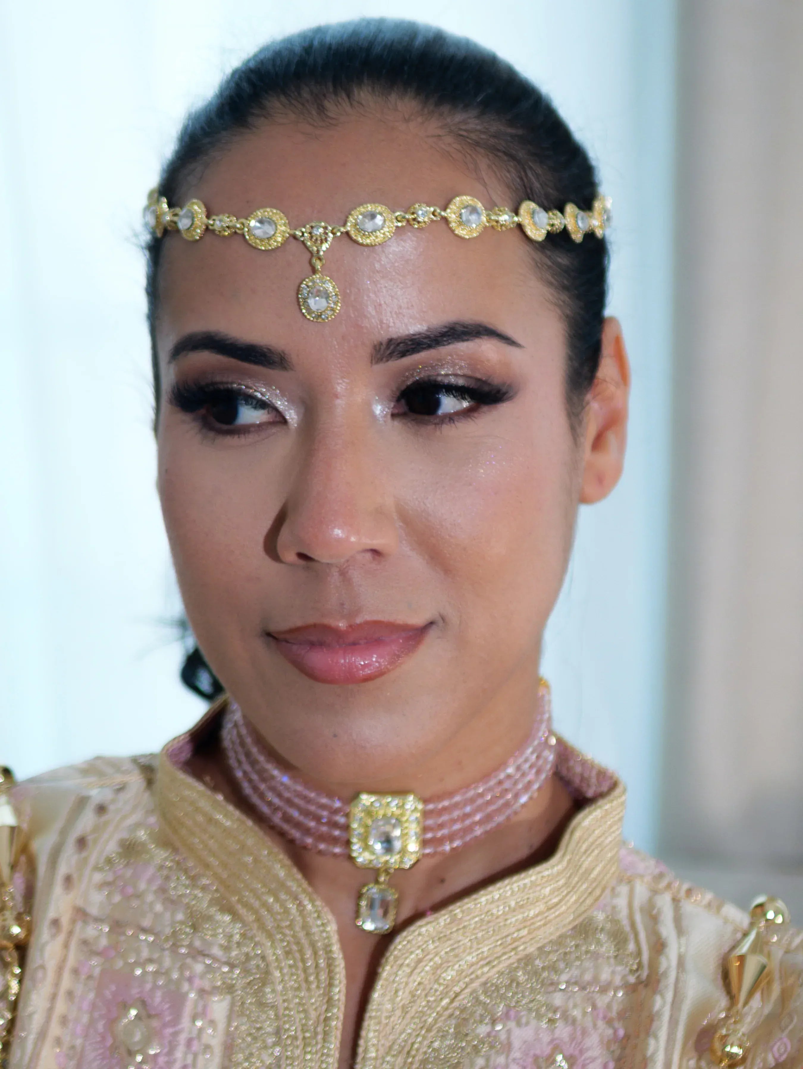 Bijou voor Hoofd kaftan – Elegante Oosterse Kroon