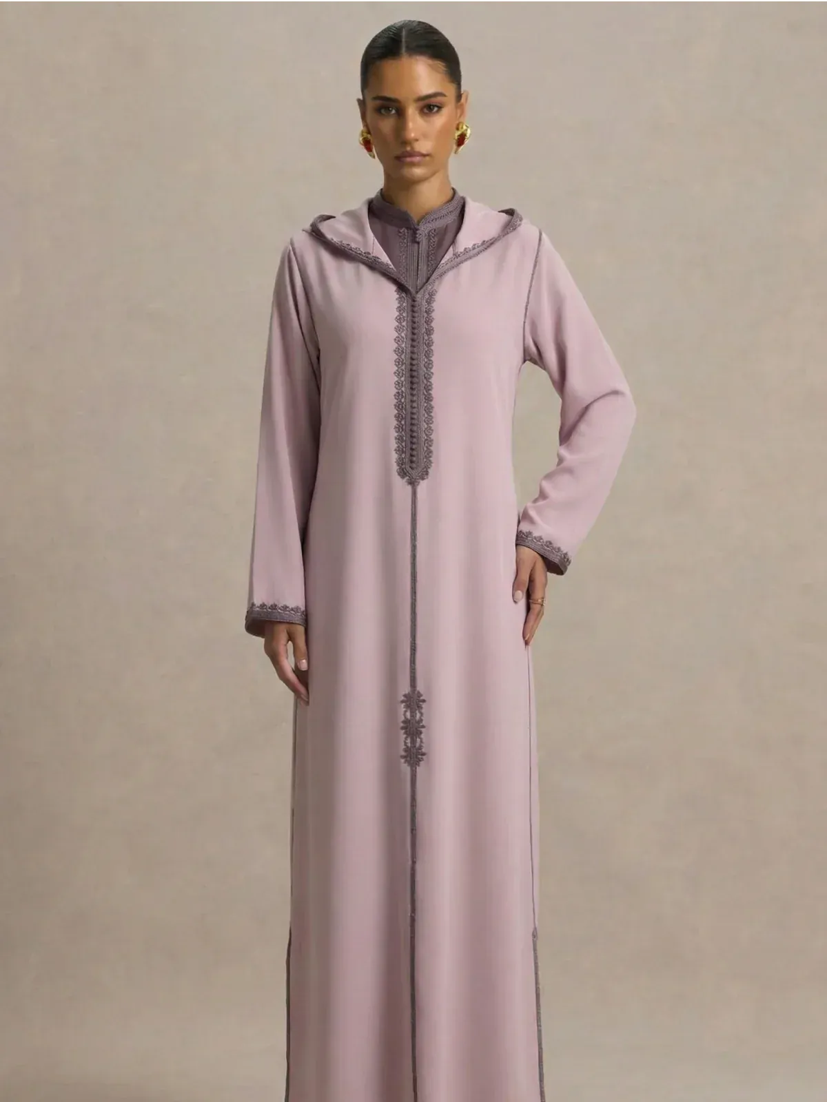 Djellaba Capuchon Vrouw (2 stuks)
