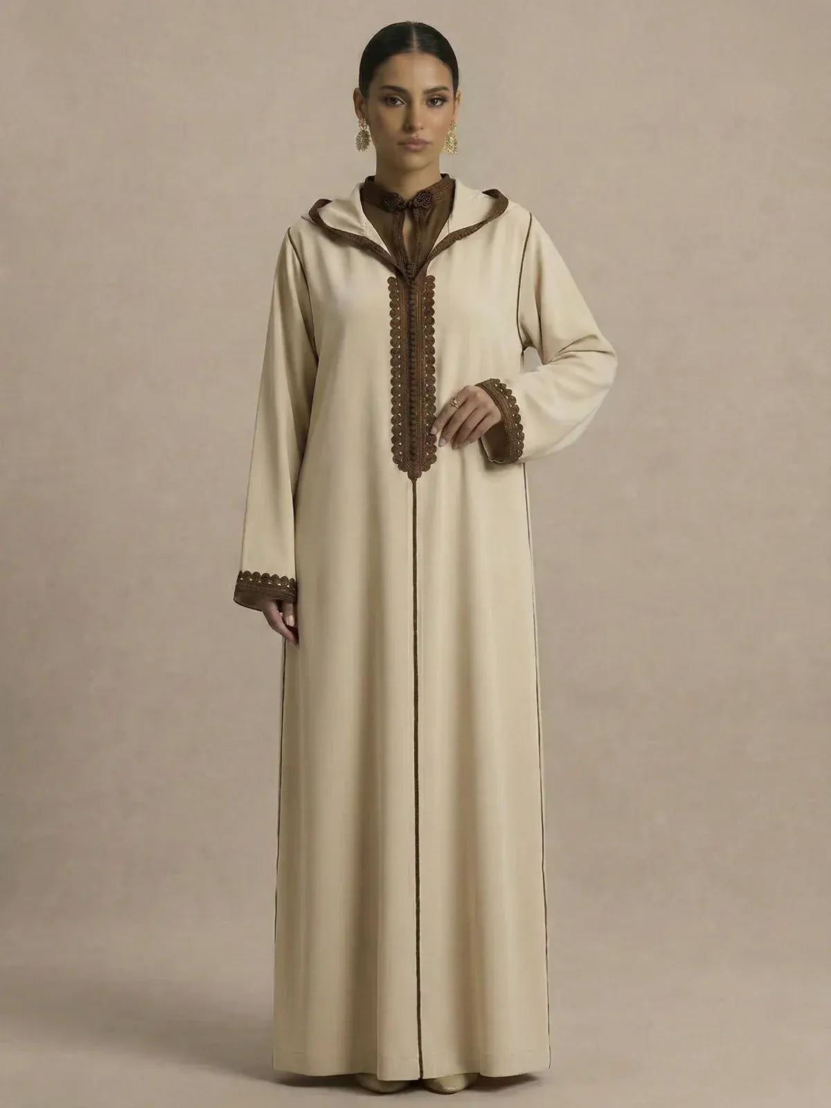 Djellaba Crème (2-delig)