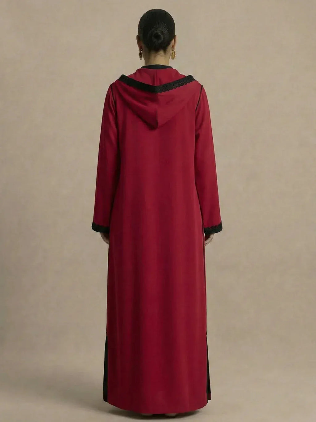 Djellaba Rood (2 stuks)
