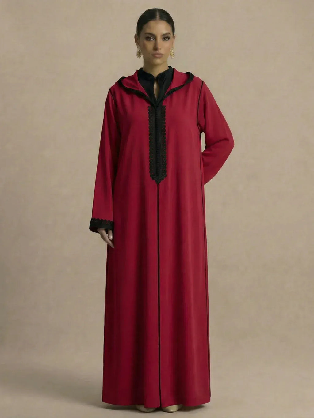 Djellaba Rood (2 stuks)