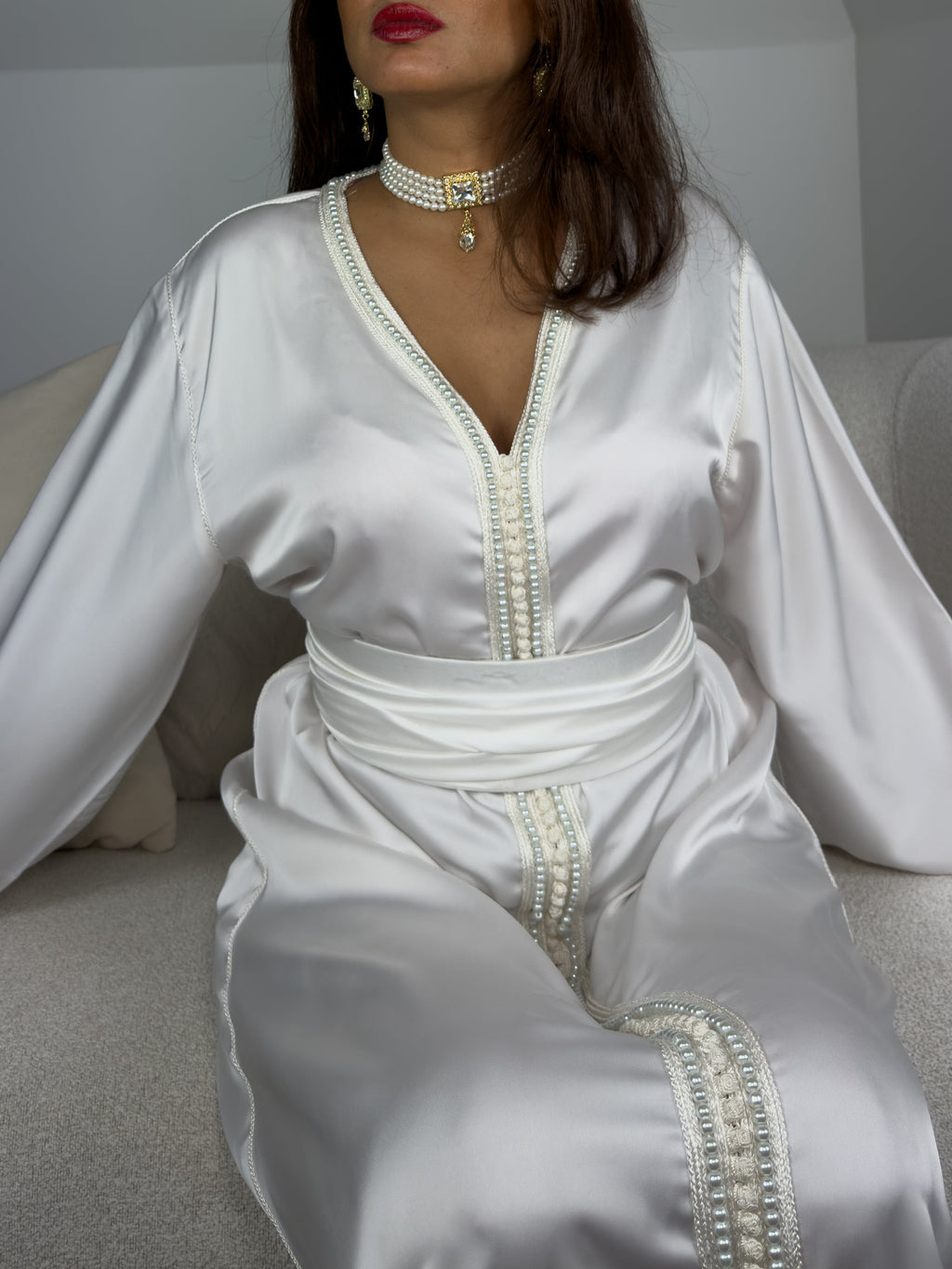 Eenvoudige Marokkaanse kaftan
