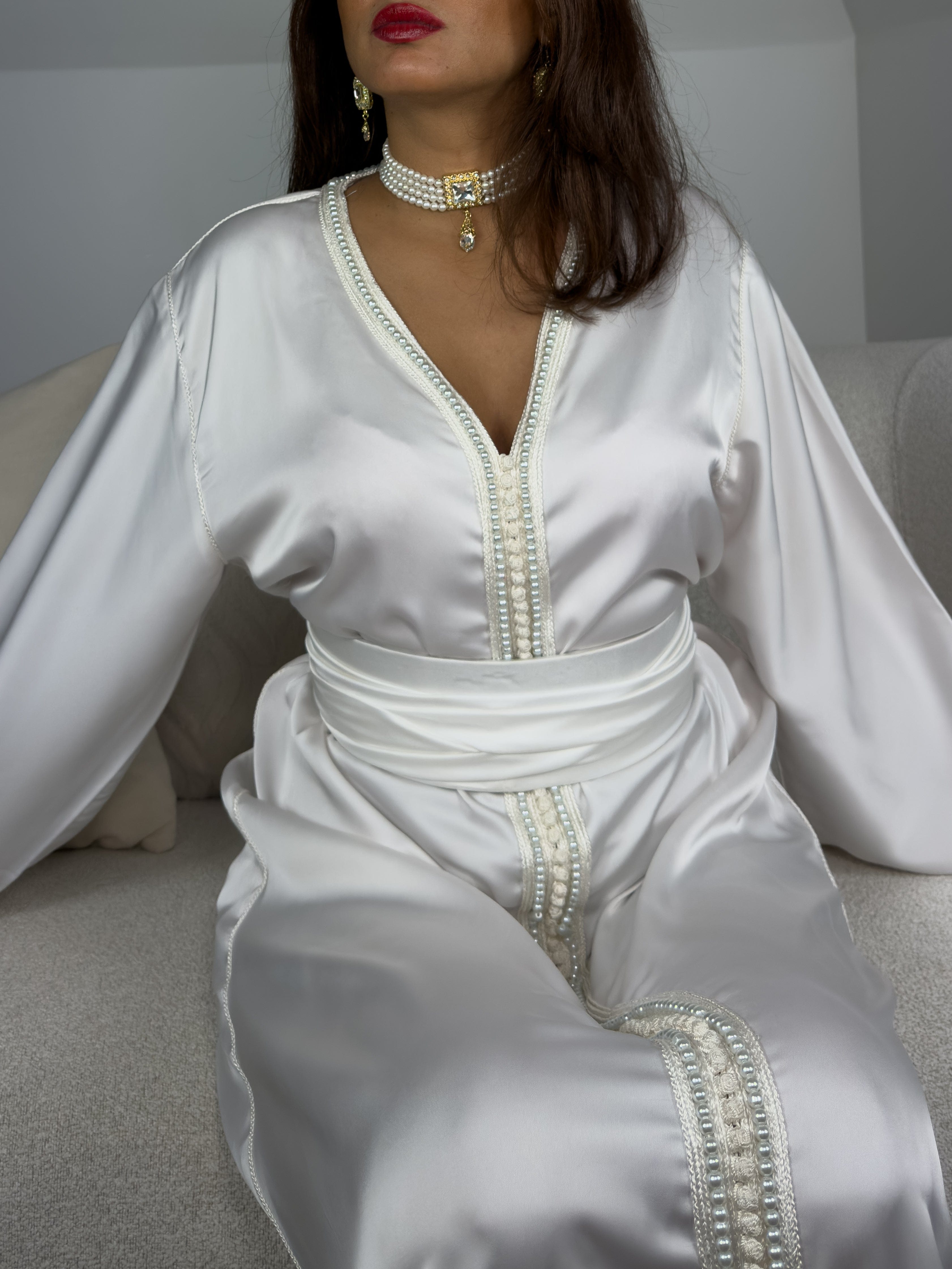 Eenvoudige Marokkaanse kaftan