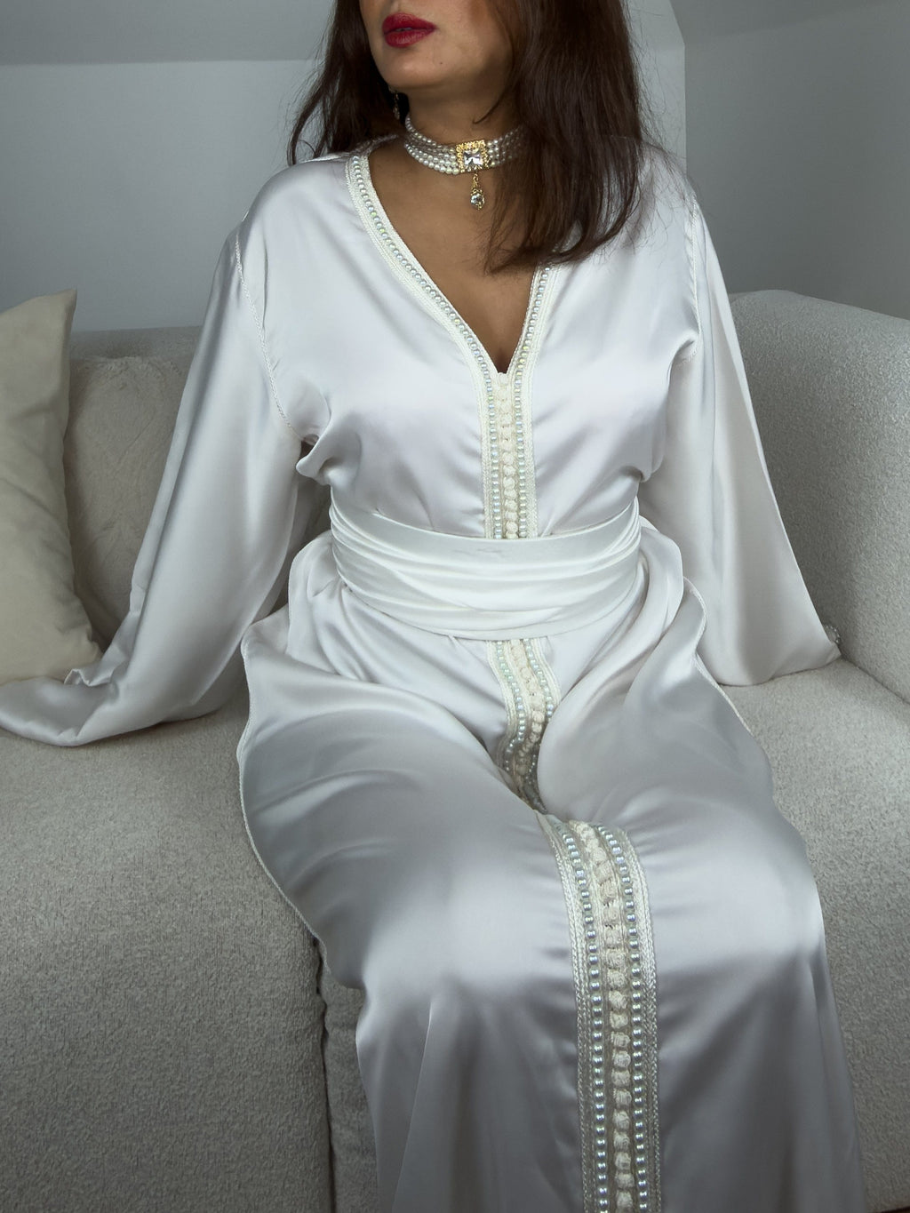 Eenvoudige Marokkaanse kaftan