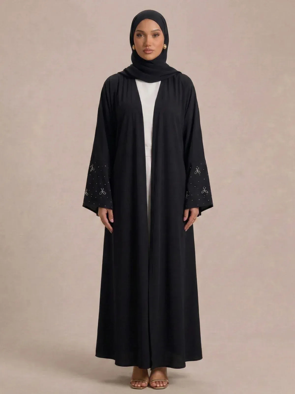 Eenvoudige Zwarte abaya