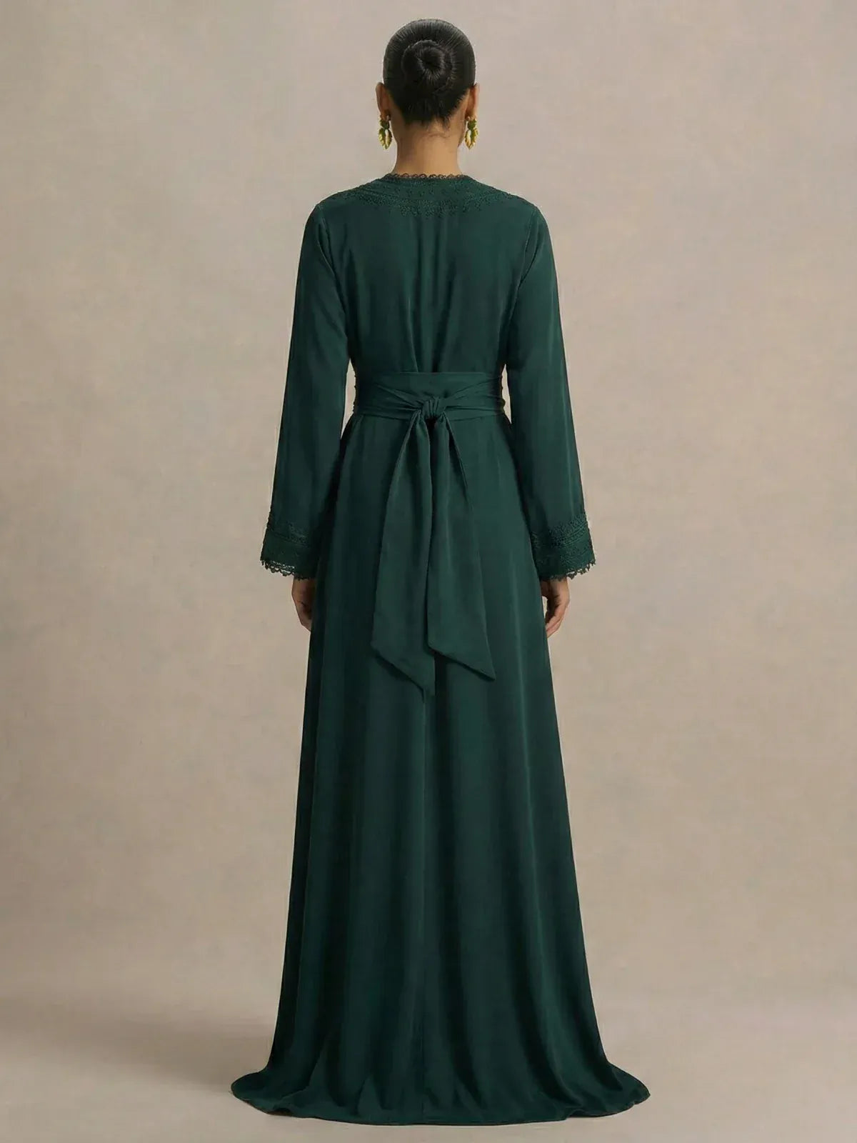Groene Marokkaanse kaftan
