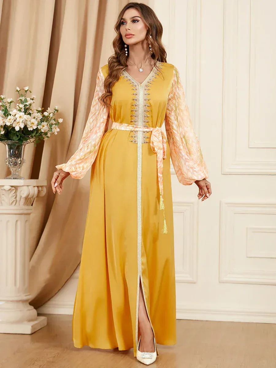 Kaftan Geel Kanarie