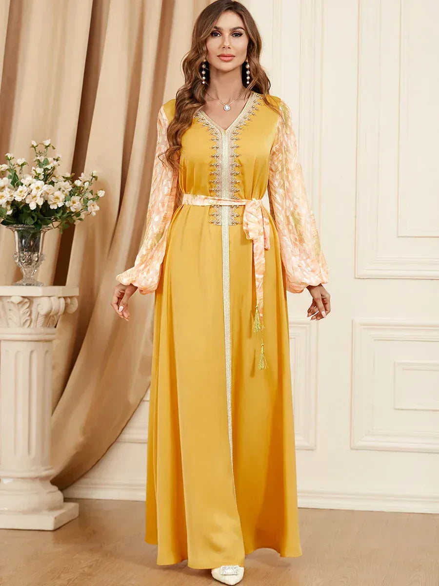 Kaftan Geel Kanarie