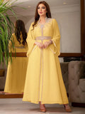 Kaftan Gele Pastel