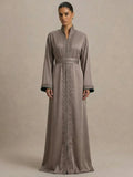 Kaftan met Hoge Kraag