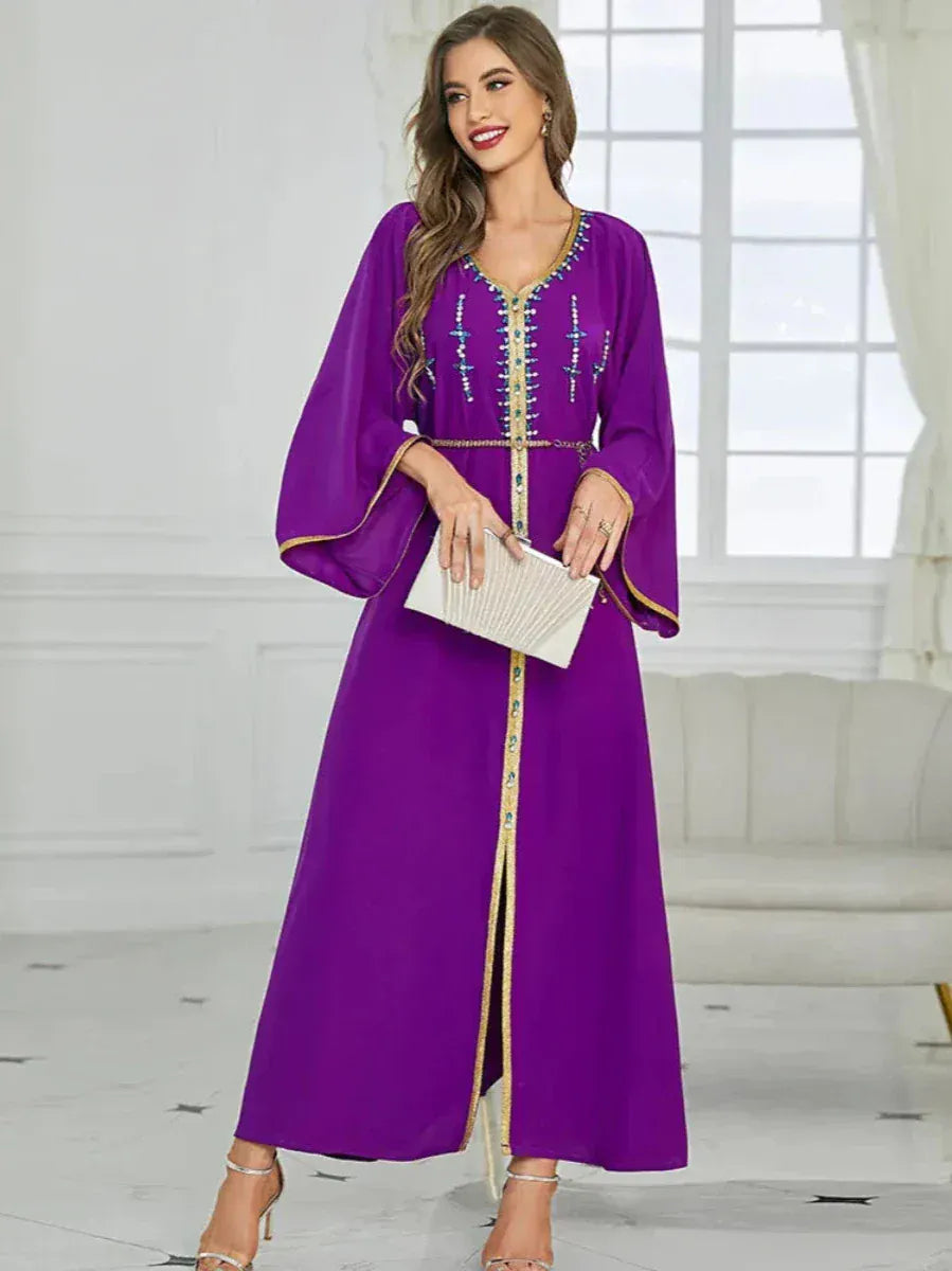 Kaftan met Korte Mouwen