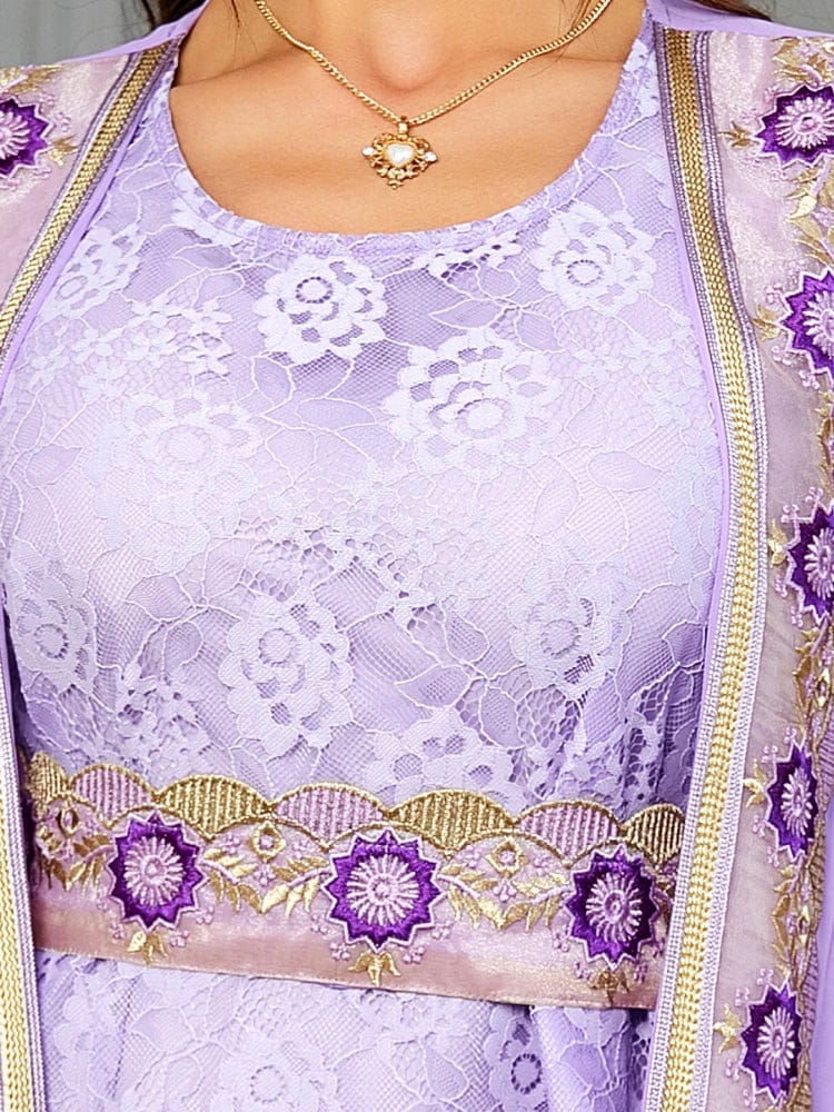 Kaftan Roze Fuchsia