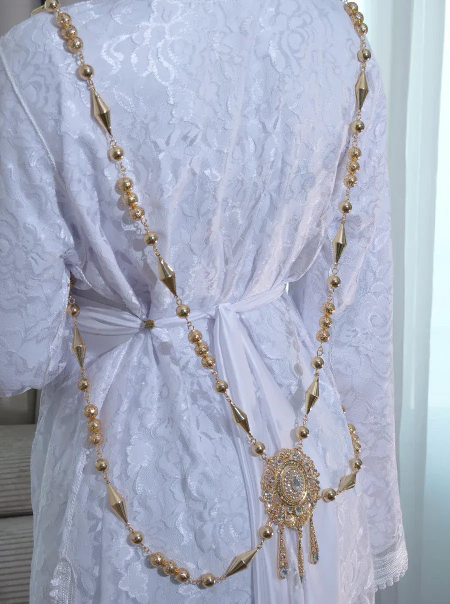 Kaftan Rug Sieraad – Oosterse Verfijning
