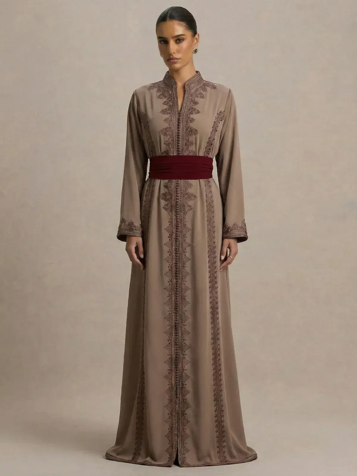 Lange kaftan Jurk