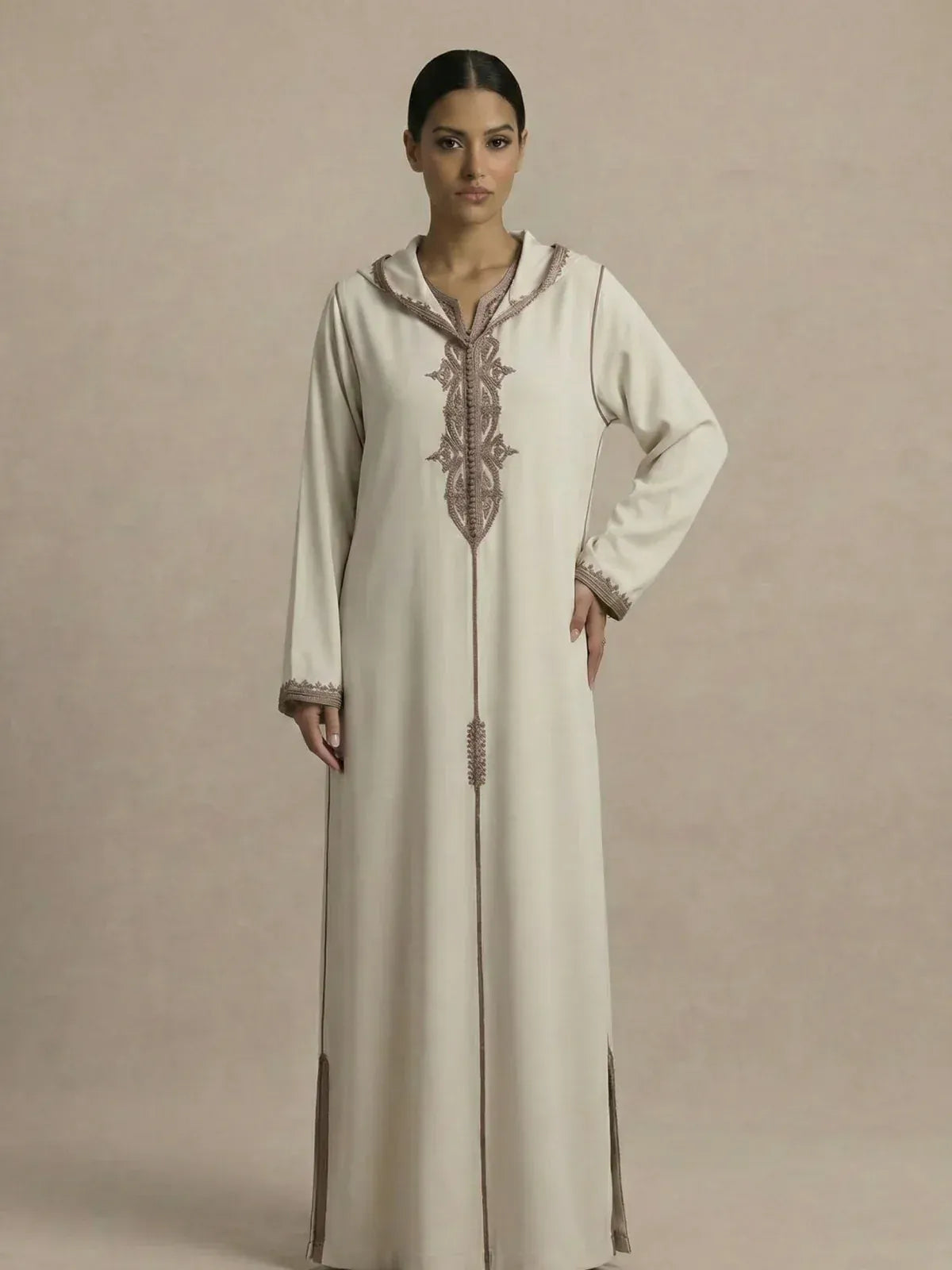 Lichte djellaba (2-delig)