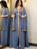 Lichtpaarse kaftan
