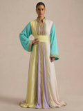 Pastel Paarse kaftan