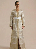 Witte en Gouden kaftan