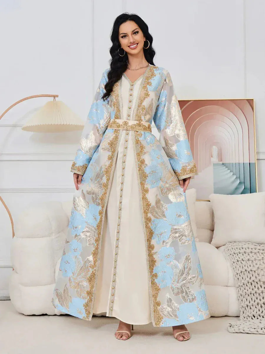 Witte en Zilveren kaftan
