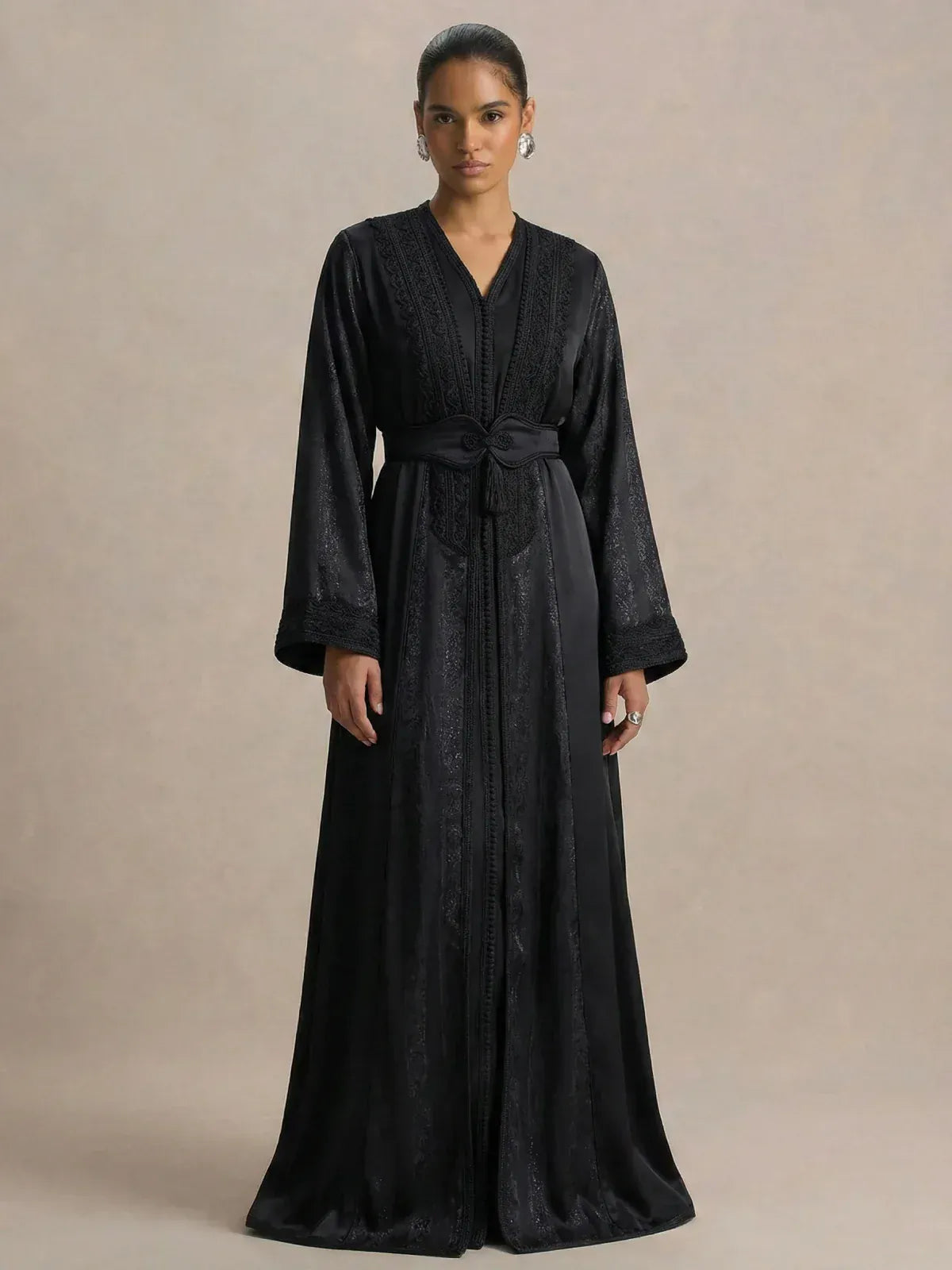 Zwarte Bruiloft kaftan
